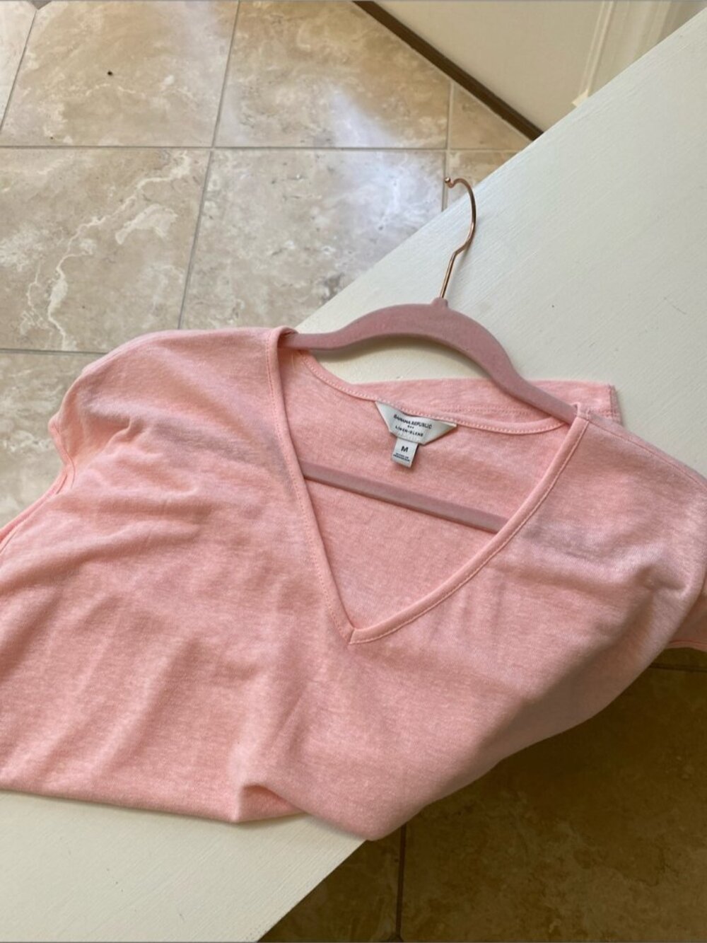 Linen Blend Top - Picture 4 of 6